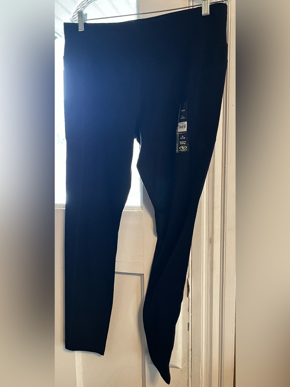 New Women’s Athletic Works Black High Waist Leggings